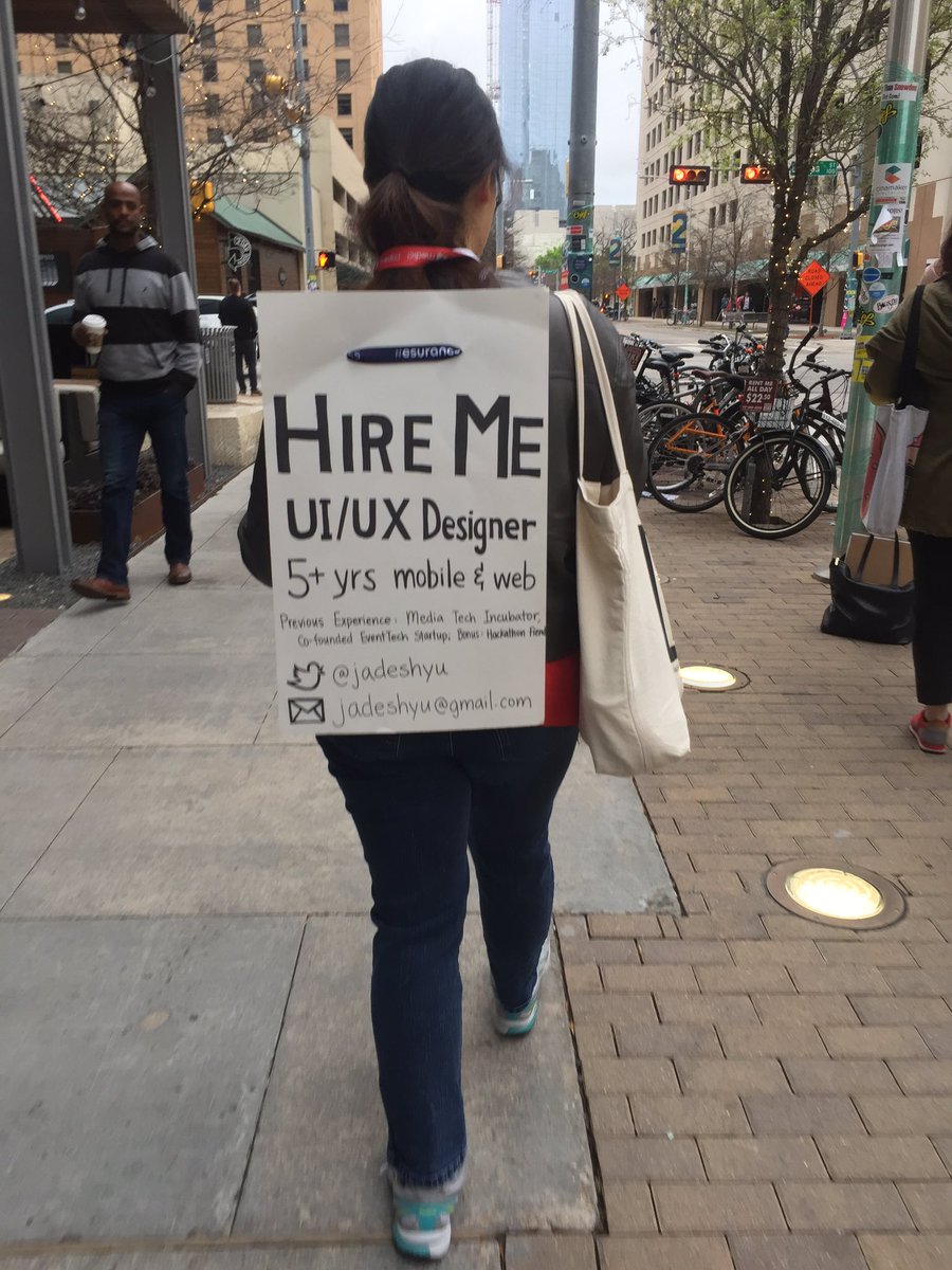 Get it girl! #sxsw <a href="/JadeShyu/">Jade</a>