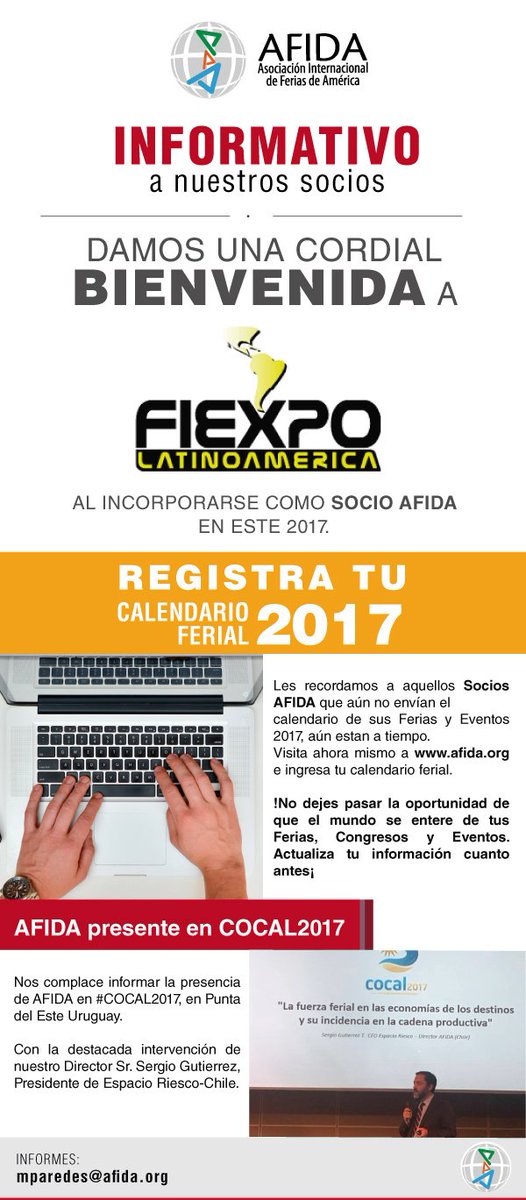 AFIDALatinAmeri's tweet image. Tiempo de ponerse al día con el informativo #Afida del mes de Marzo. Más información en afida.org