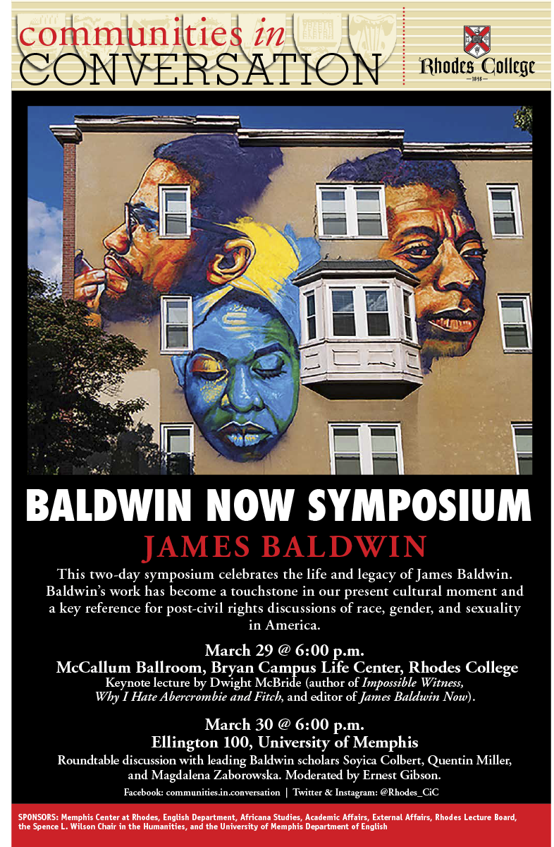 Rhodes_CiC's tweet photo. Baldwin’s work has become a touchstone in our present cultural moment for post-civil rights discussions of race, gender, and sexuality. https://t.co/7a6U1ogCyF