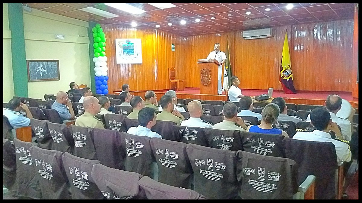 #VisitaAgregados La Capitanía de Puerto Ayora y el SHOIAR contó con la Visita de Agregados Militares y de Policía acreditados en el Ecuador.