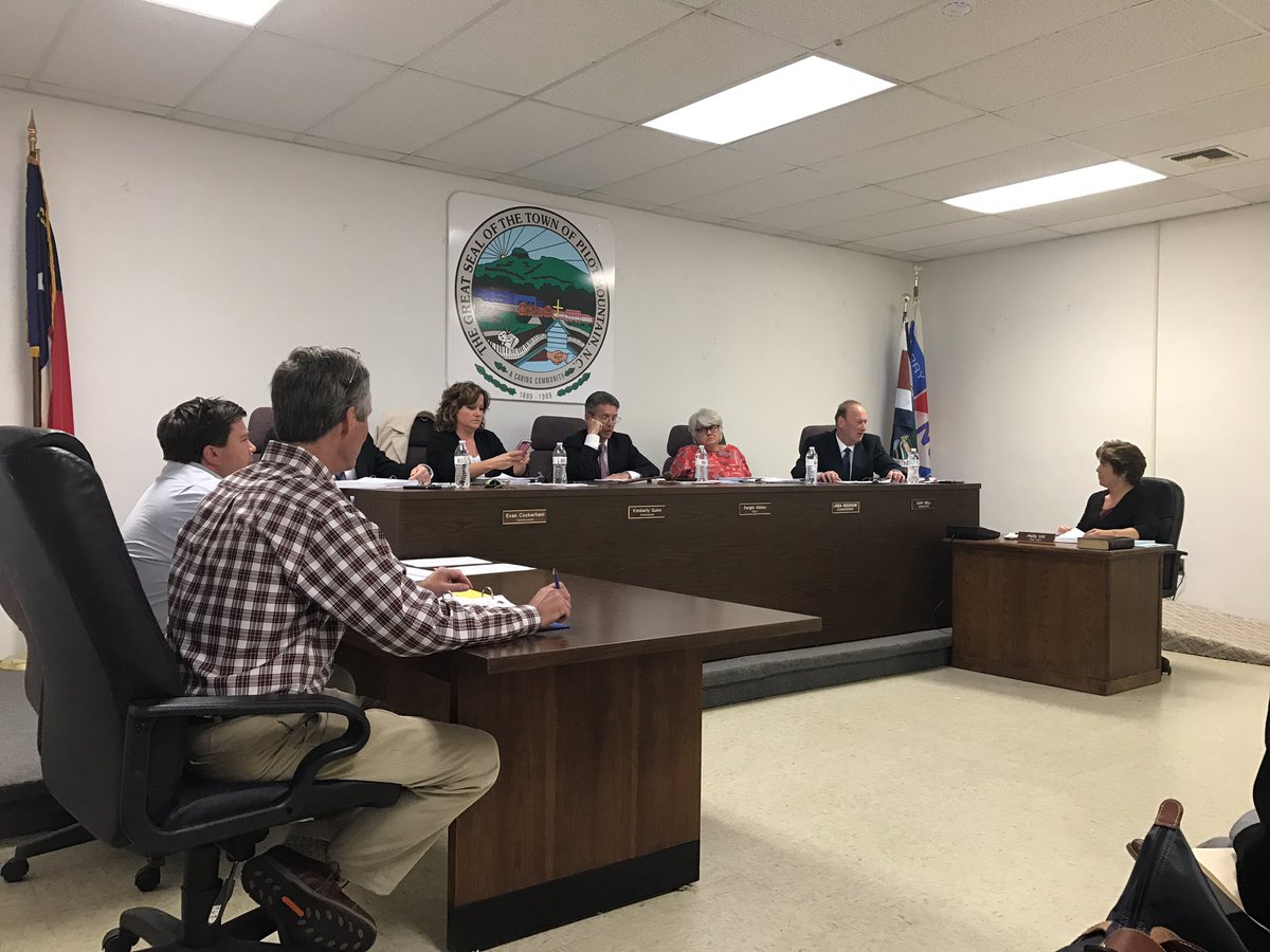 ThePilotNC's tweet photo. Board of Commissioners meet tonight to discuss stream restoration easements. https://t.co/sAMiGVdreT