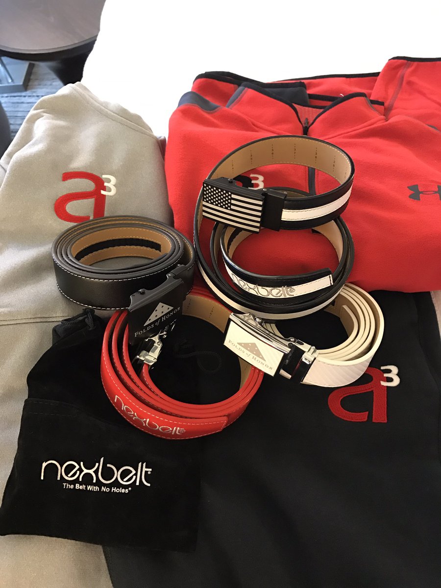 Josh_Creel_Golf's tweet photo. Shoutout @Nexbelt and @aThreeAthletics for the hook up! Make nexbelt your last belt👍🏻#FoldsofHonor #Starsandstripes https://t.co/O1qOZHSyEj