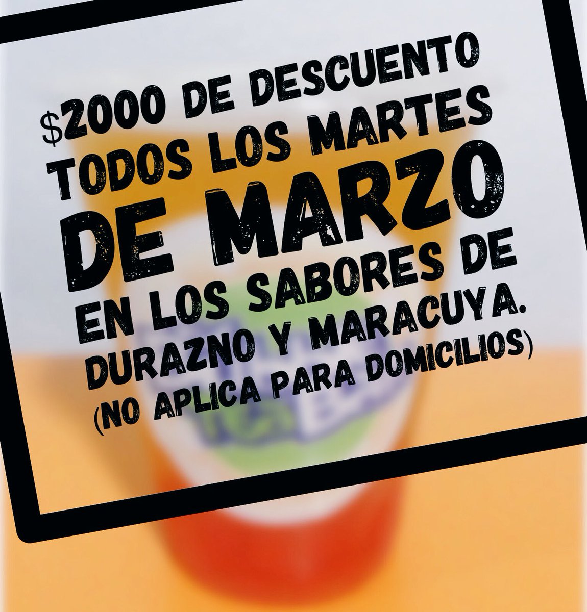 TheBubbleTeaBar's tweet photo. No te pierdas nuestra promoción! Nos vemos mañana! https://t.co/l4dqdlnAxp