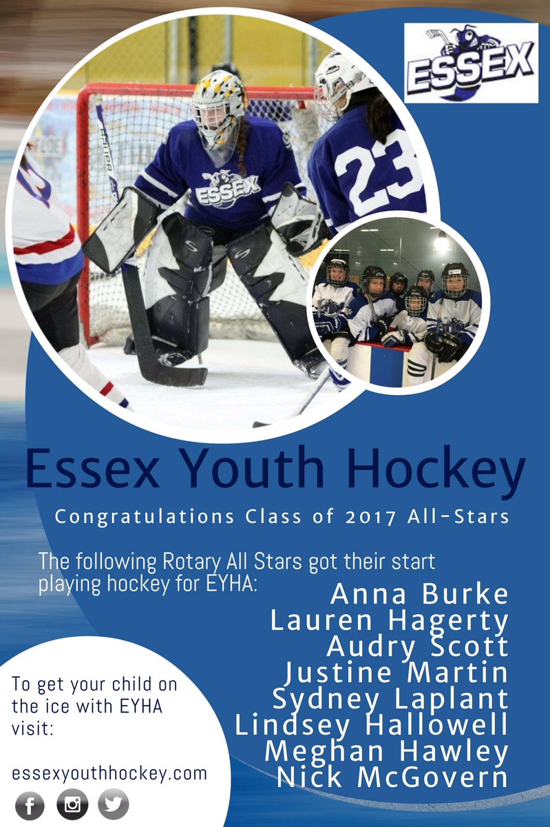 Essex Youth Hockey (EYHAVT) Twitter