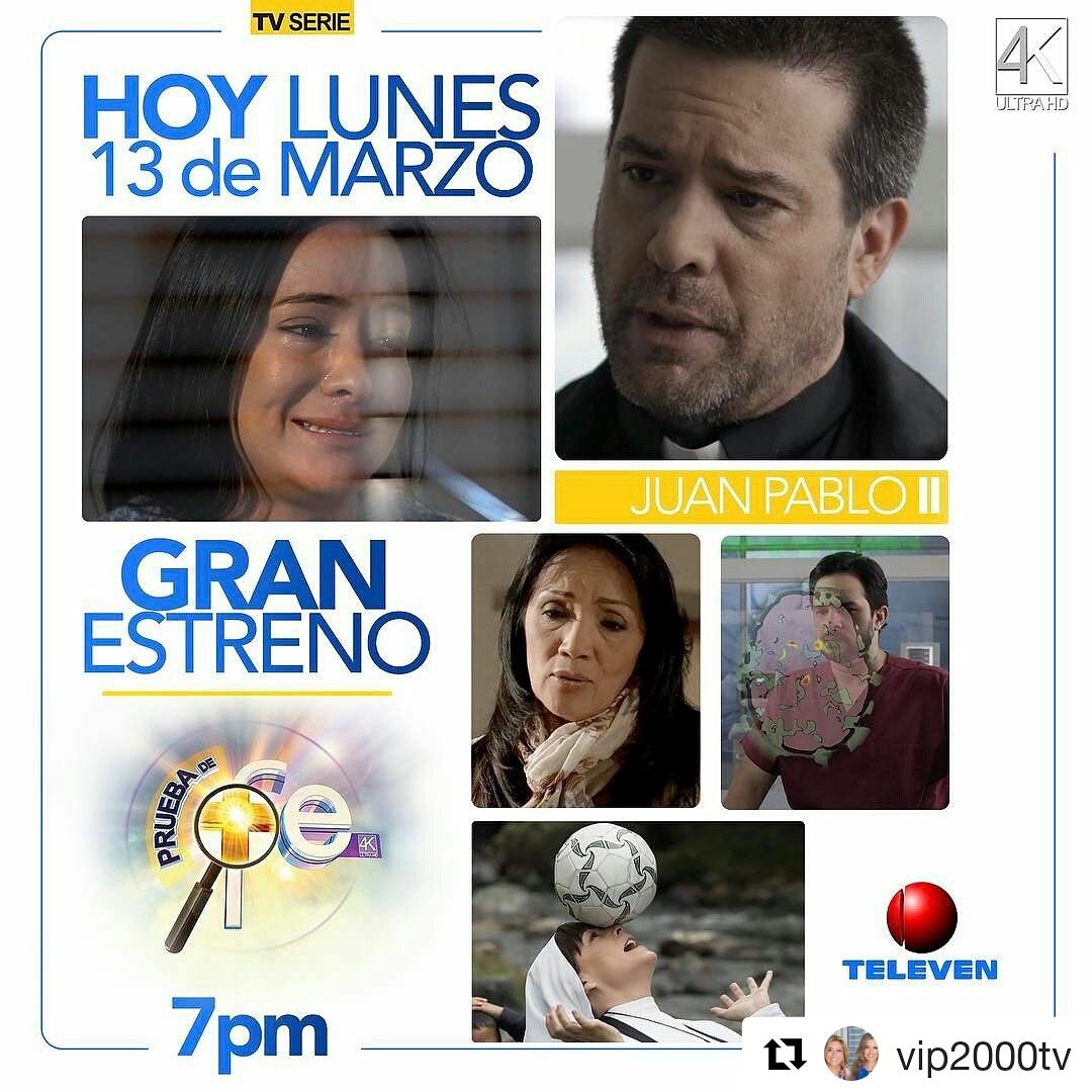 Ya al aire #pruebadefe en <a href="/TelevenTV/">Televen</a> #pruebadefevip <a href="/PruebaDeFeVIP/">Prueba De Fe</a> con <a href="/Norkys_batista/">Norkys Batista</a> <a href="/anamariasimon/">ana maría simón</a> <a href="/MDeLeon_Oficial/">Miguel De León</a>