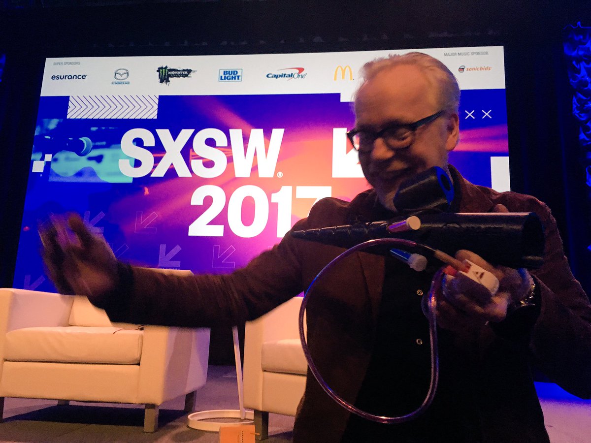DesignWithUsOrg's tweet image. New maker level unlocked: #ProjectUnicorn met @donttrythis at #SXSW!