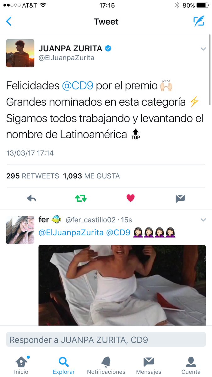stylinzowski's tweet photo. El problema no es JuanPa, el problema son sus fans. #CD9KINGS https://t.co/1VcefKdoMG