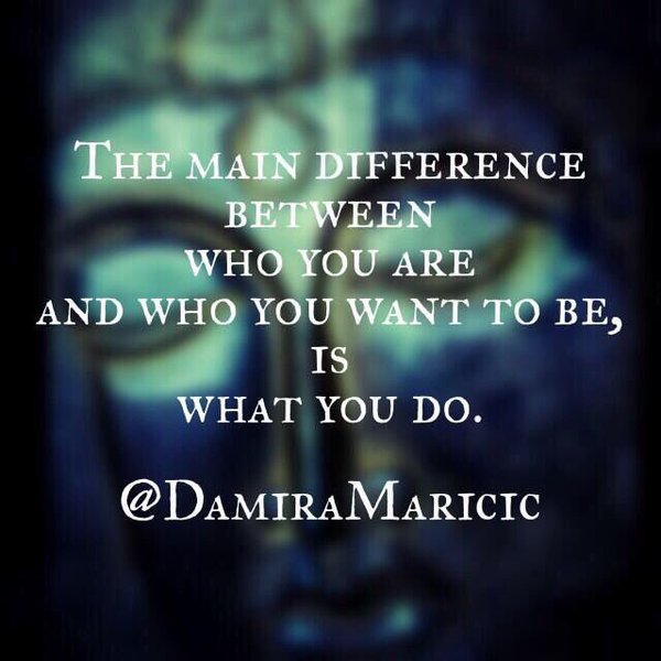 TheDennisWagner's tweet photo. The main difference between who you are @DamiraMaricic @DavidKWilliams @stevedragoo #kindness #SpreadLove #JoyTrain https://t.co/LGCm7gmiJg