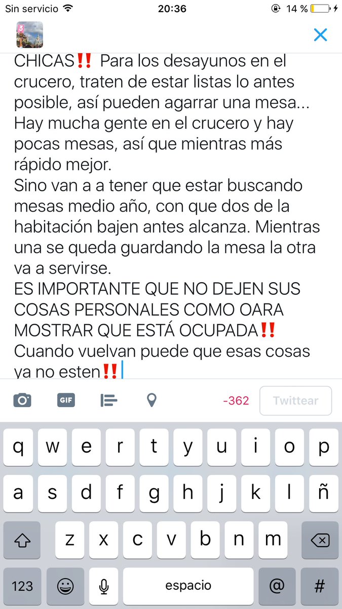 Funtimefeb17's tweet image. #FuntimeTips Crucero🤘🏽🤘🏽