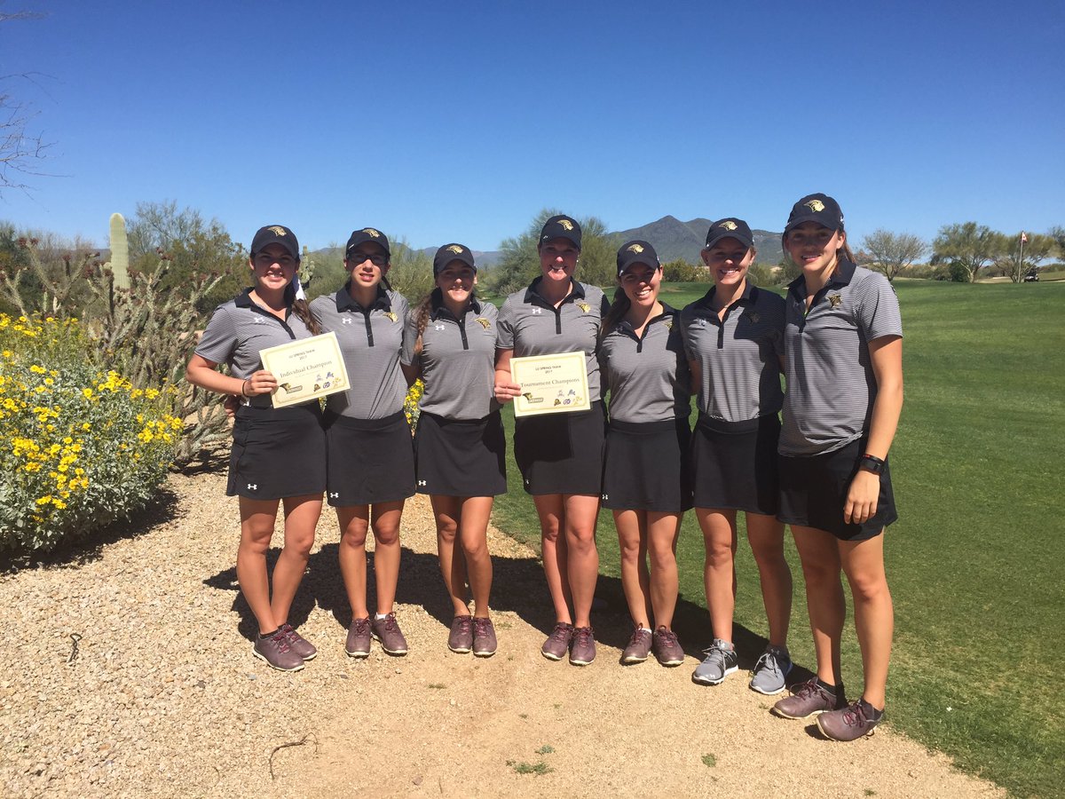 ladylionsgolf's tweet photo. First place team---and first place individual! Congrats @MaggieEBryant! Great way to start the spring season! π΅βοΈβ³οΈ #LUgolf #springbreakAZ https://t.co/vIiqQYpNep