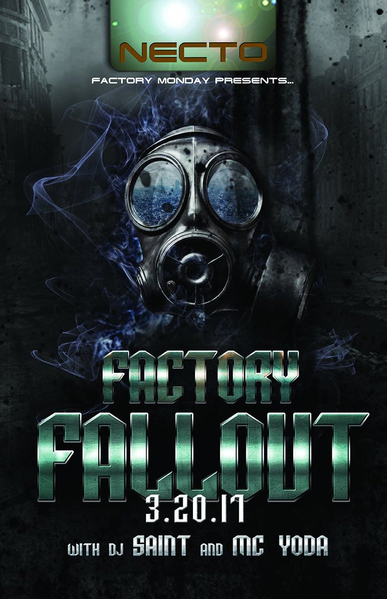 Necto's tweet photo. Come out to @FactoryAtNecto tonight! $3.00 Imports & Craft Beer till 11pm π»
Next week, #FactoryFallout 2017 https://t.co/PjgYXbrspS https://t.co/rbGUwtFgza