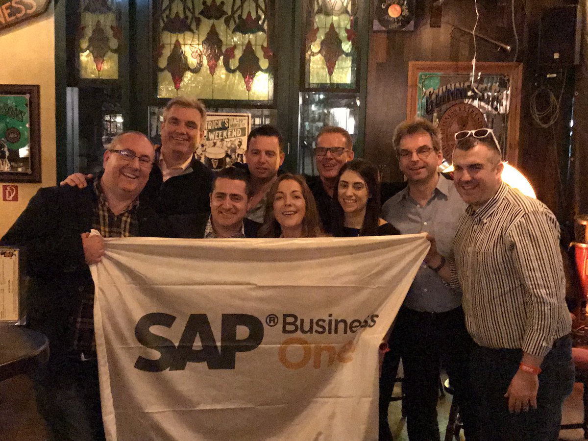 neil_byrne's tweet photo. End of a great night @IgnitarSAP @EmerNeville @KevinScahill @eddavoren #smbsummit2017 #SMBSAP #ignitargoesgreen https://t.co/ET4qrEIfiD