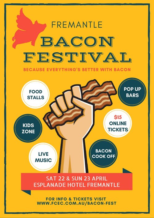 boomradioau's tweet photo. #BenAndTJ can't wait for this years #BaconFestival in #Fremantle on April 22 &amp; 23 - will you be attending?! #BOOMsBigBreakfast https://t.co/kDDuqNcWkP