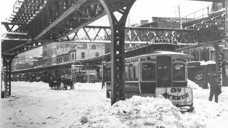 CNN's tweet photo. As the Northeast prepares for snow in the forecast, historic images mark 129 years since the Great Blizzard of 1888 https://t.co/a0STRce0W8 https://t.co/kUA3xno8QO
