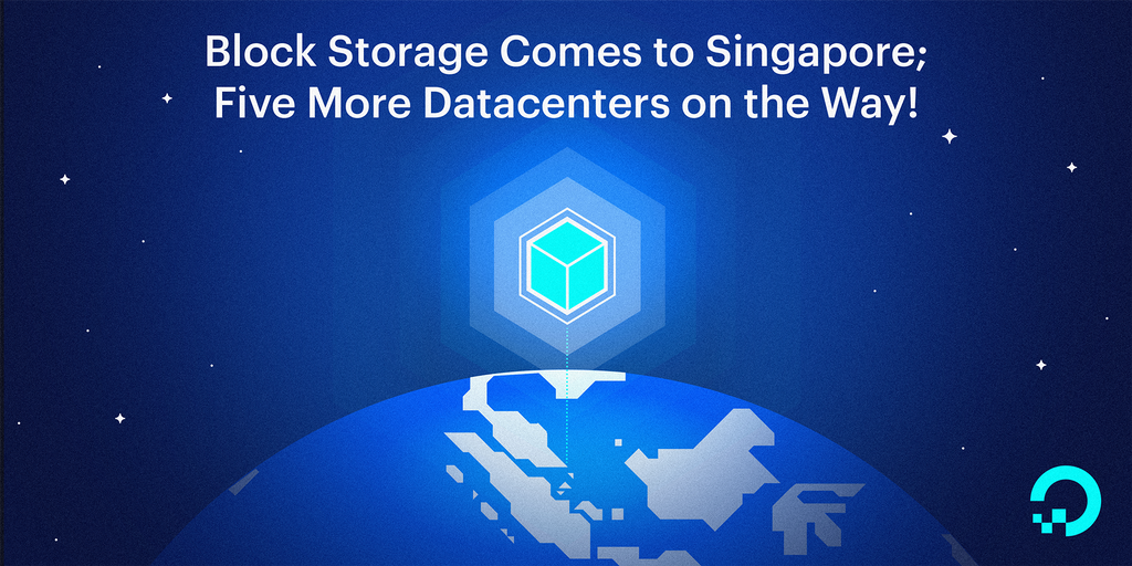 digitalocean's tweet image. Block Storage is now available in Singapore 🇸🇬! 
And the next 5 regions are: 🇨🇦 🇮🇳 🇳🇱 🇺🇸 🇬🇧 
Read more: do.co/sgp-block-stor…