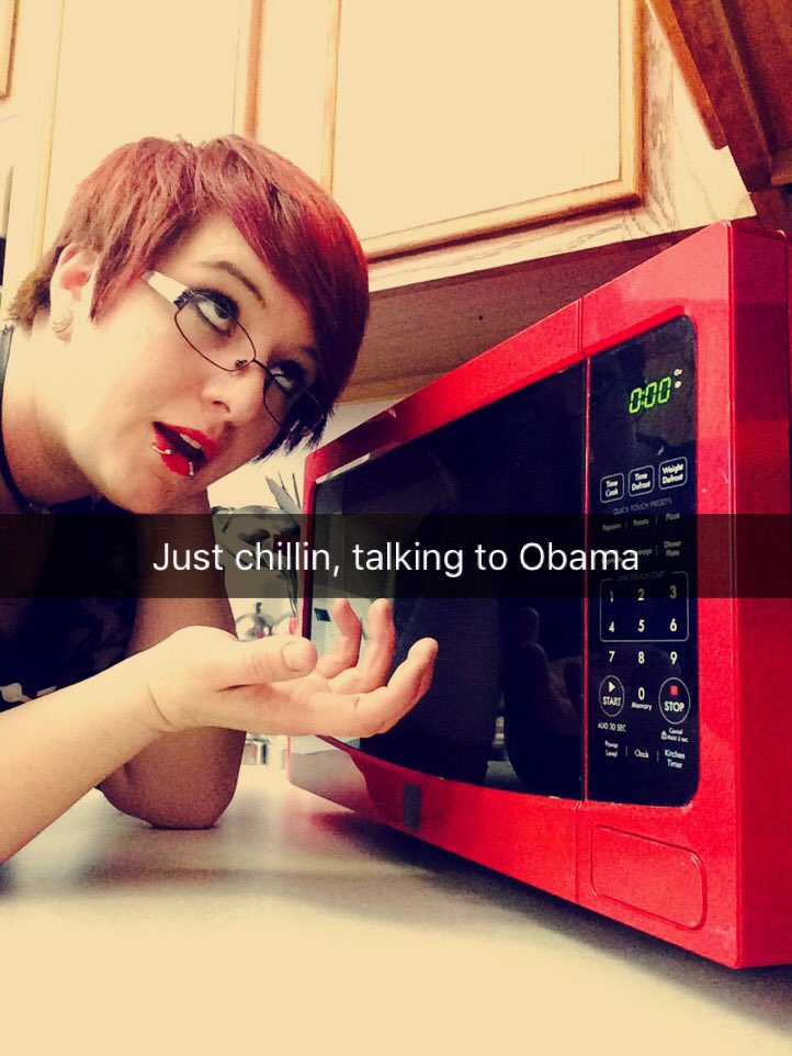 TITequality's tweet image. He said "BEEEEEEP BEEEEEEP BEEEEEEEEEEEEEEEEEP" Do you think it's morse code?! #ObamaWiretap #microwavegate #kellyanneMicrowave