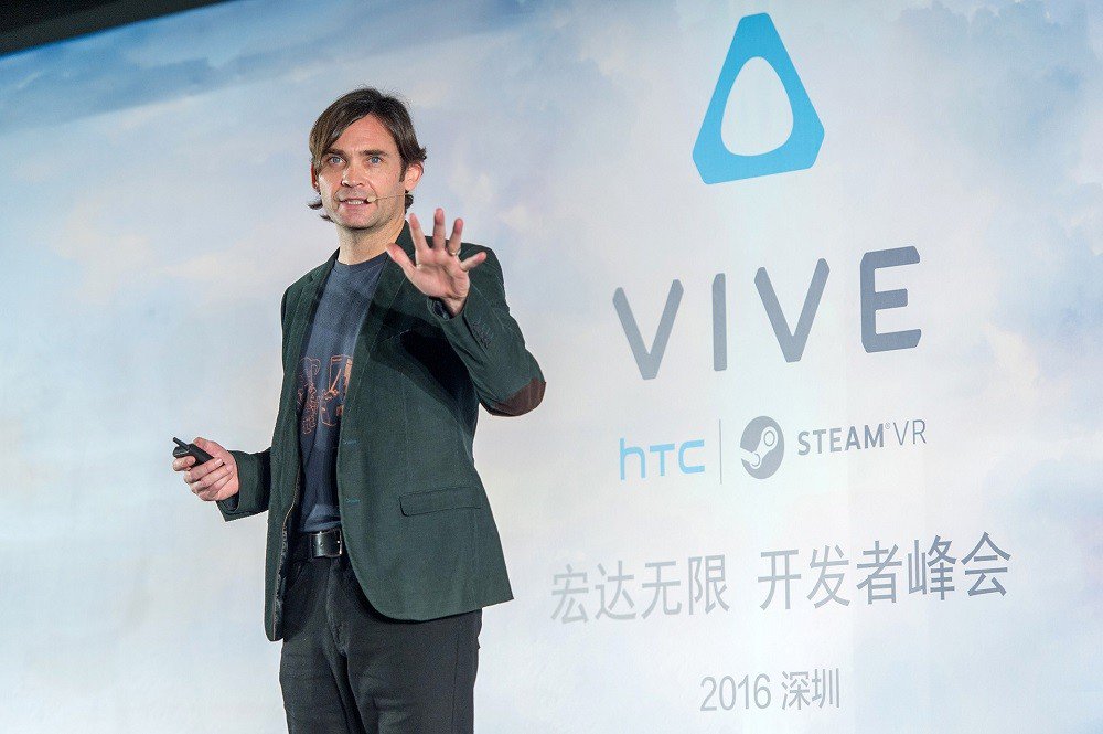 UploadVR's tweet photo. HTC: Oculus exclusives are "hampering developers". via @Hero_Kvatch #VR #Oculus https://t.co/ypVh8AEQc8 https://t.co/9tBpuBfYV1