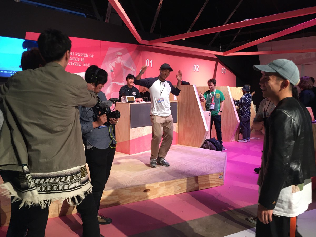 bettergolang's tweet image. Person dancing #SonyatSXSW