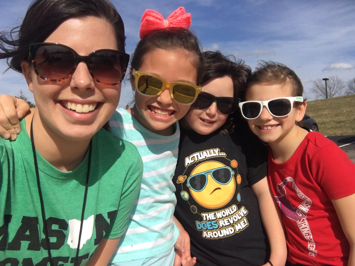 "SUNGLASSES SELFIE! MRS. TOTH TAKE A PICTURE!" ...I love my job 🤗😎😎😎😎