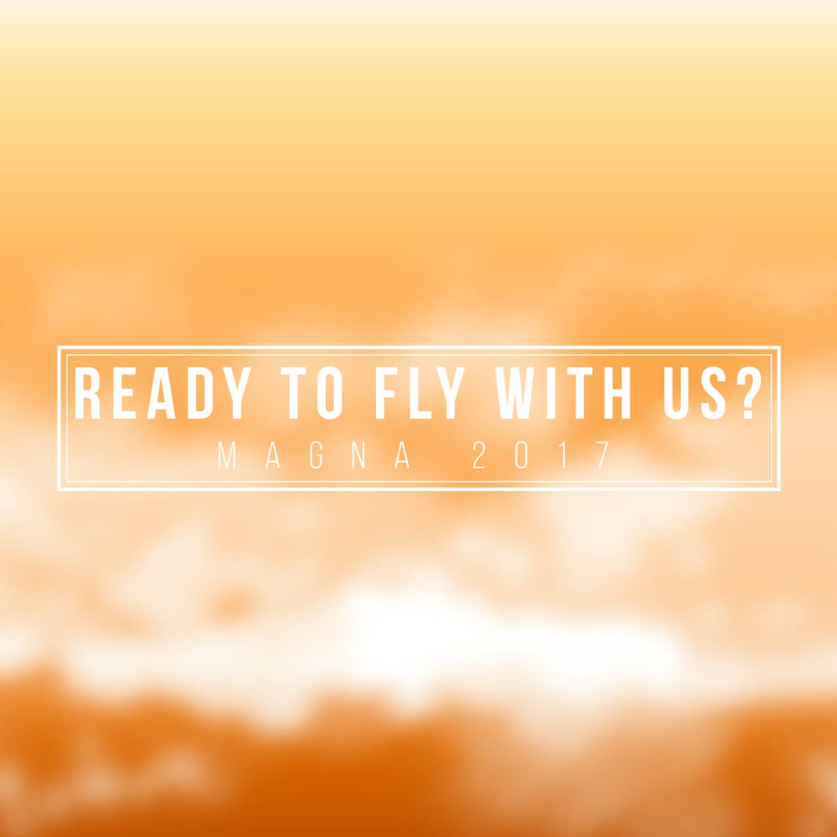 Join the flight with us! #Magna2017 #MagnaFKUnram