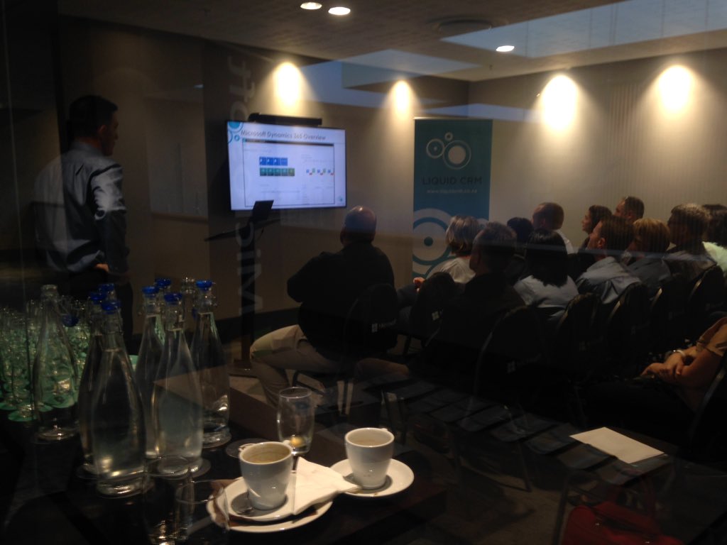 mrk_brandlove's tweet photo. @liquidcrm #microsoftdynamics365 cloud event kick-off with @rogerstrain @andrewissler https://t.co/TG6yW5f0yQ