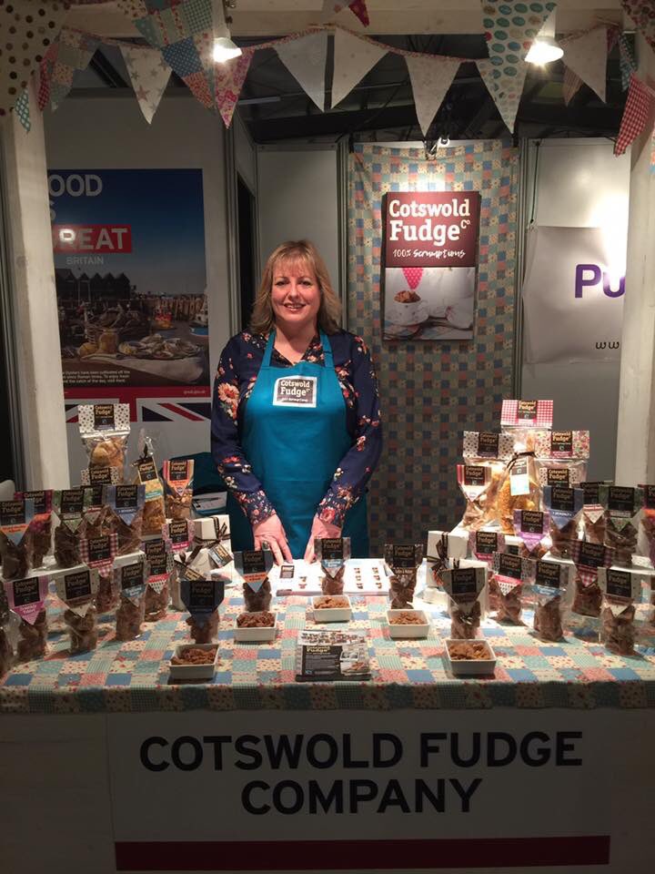 Day Two in the Netherlands talking about our delicious handmade English fudge @FoodexpoNL