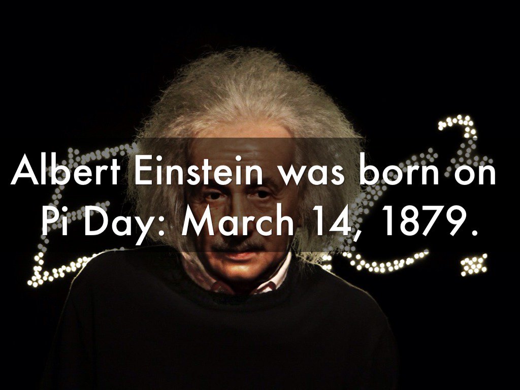 A special day to celebrate a special number, and the birthday of a very special person too! #PiDay #HappyBirthdayEinstein