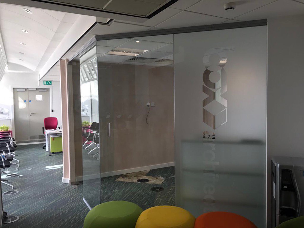 Office improvement works ongoing at Box HQ #lovebox