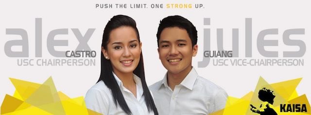 julesguiang's tweet photo. Throwback to that intense 2013 USC elections in UP Diliman. Good luck to all candidates this year! #USCelections https://t.co/uQgh3vlWF8