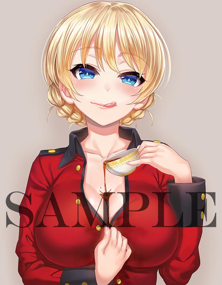 【受注】ガールズ&パンツァー ダージリン 抱き枕カバー
ベッドは我々の全生涯を包む。
期間限定-予約始まりました～! 
とらのあな様:
https://t.co/K6Qa6X0Yty
興味がある方は上記のリンクをご利用ください。 
よろしくお願い致します。 