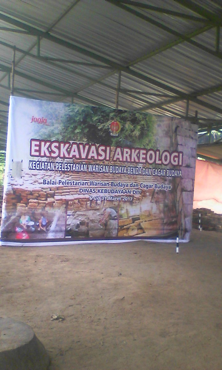 Ekskavasi peninggalan masjid mataram islam pleret