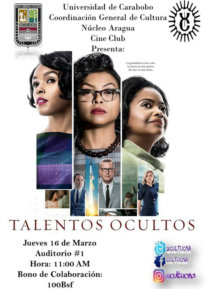 cultucna's tweet photo. Historia de 3 mujeres afroamericanas que enfrentaban el racismo institucional cuando trabajaban en la Nasa a comienzos de los sesenta. https://t.co/YemmqRJKnB