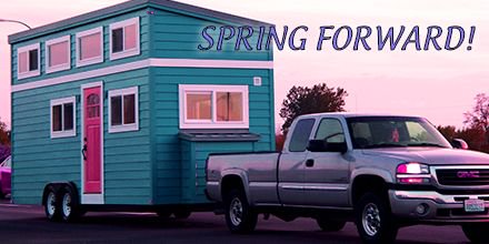 seattletinyhome's tweet photo. To all of you who feel a little draggy from #SPRINGFORWARD Day... there are endless possibilities out there! #tinydreamlife #tinymovement https://t.co/DzU4fNoRU3