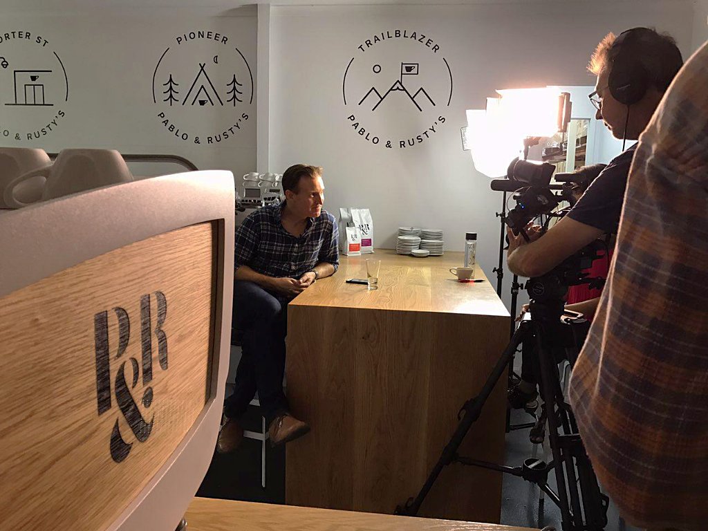 pabloandrustys's tweet photo. We're behind the scenes today with @SBS - talking business technology, finance and the future of cafes with @saxon_w https://t.co/m6N6pCsL6L