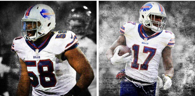 DraftDiamonds's tweet photo. BillsMafia signing my boys #JButler and #BigRyanDavis https://t.co/GcGITvj9AO