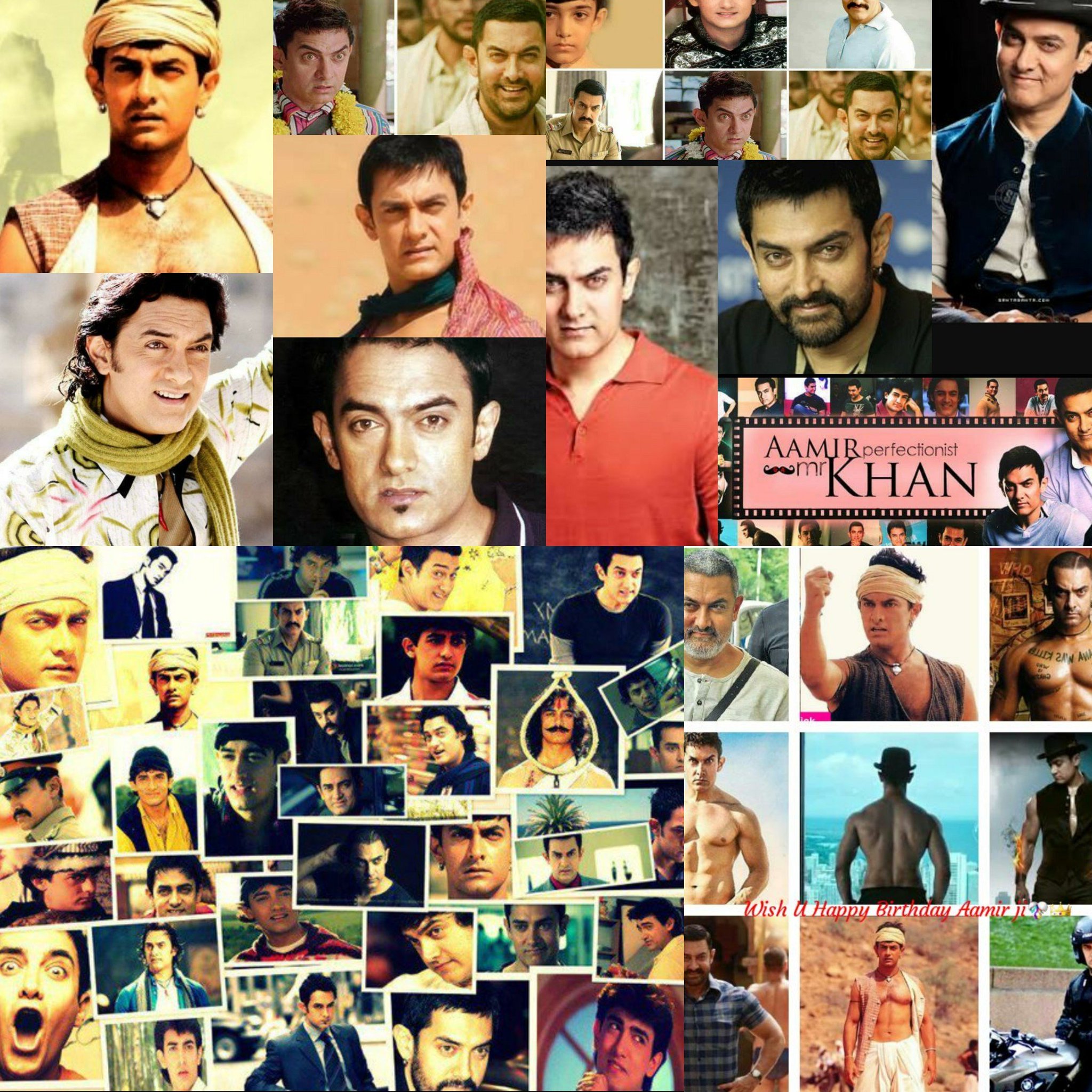 Happy birthday aamir Khan    