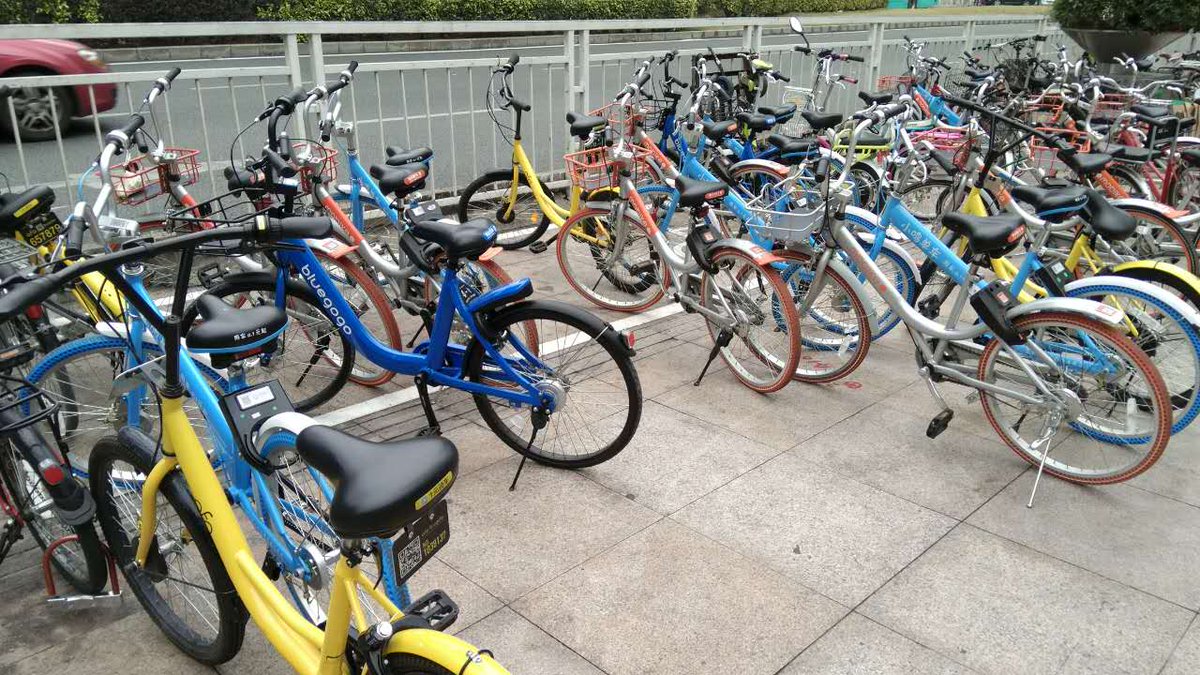 ShenzhenCity's tweet photo. App-based bikes revive manufacturing industries. SZDaily https://t.co/rgMjl5JEUu https://t.co/510ab0o98s