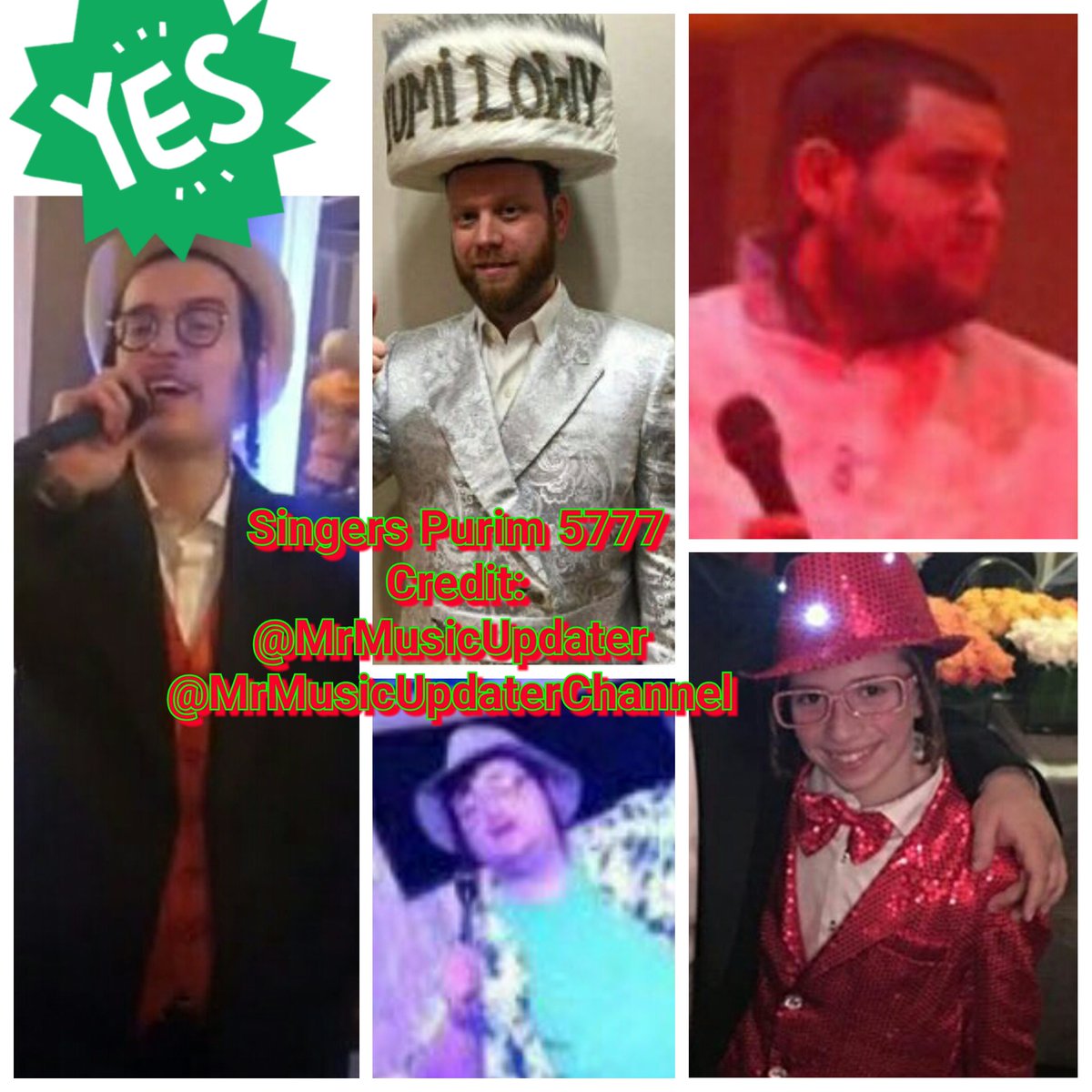 MrMusicUpdater's tweet photo. Here's Another Collage W/ Some Other Amazing Singers How They Rocked Their Purim Enjoy Smile Retweet & Follow! #MrMusicsUpdates
@Yoely_weiss https://t.co/A0NsDvaWJ3