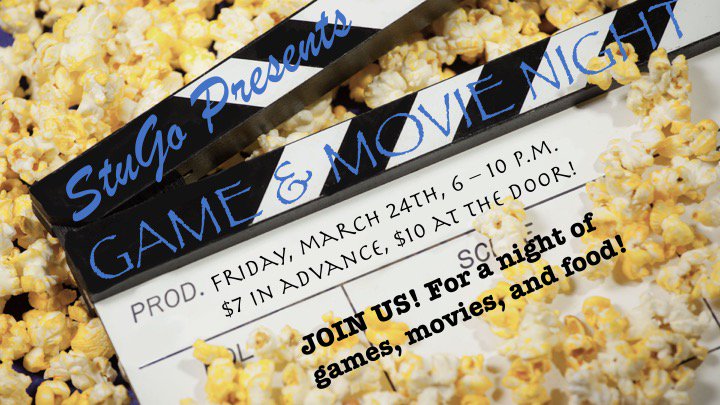 COME OUT AND HAVE FUN!!! 
March, 24th 6 p.m. - 10 p.m.
BUY TICKETS DURING YOUR LUNCH FROM A STUGO MEMBER!!!