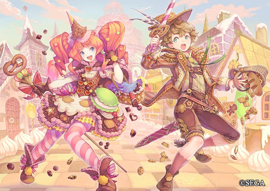 公式 ソウルリバースゼロ ヘンゼルとグレーテルの秘密 ソルゼロ初 実はイラストが一枚でつながってます ゲーム中では並べてみることができないのではじめてみる方が多いのでは 開発内でも知らない人の方が多いかも イベントは明日 15日13