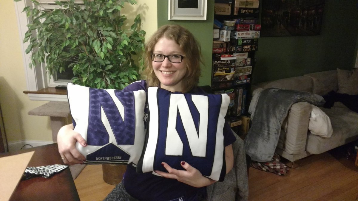 NUMBALUMS's tweet photo. Hey @NUAlumni! Wanna own a piece of @NorthwesternU history? We're making pillows out of @NUbands unis! Get yours: https://t.co/C4Bh8gJiuM https://t.co/wrB5nFAt7L