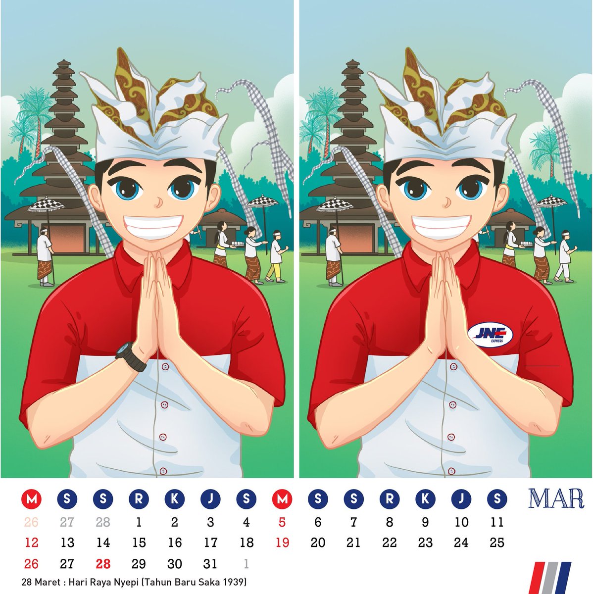 JNE_ID's tweet photo. Pagi tweeps, ikuti yuk kuis kalender 2017, kali ini Bulan Maret dengan tema #JNETekaTeki uTk mekanismenya cek disini https://t.co/PRT8qoxU6B https://t.co/eTE9Jzz6wv