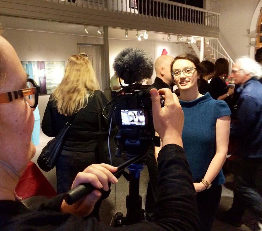 ChatdOpera's tweet photo. Being interviewed during #OperaMcGill by the best Anne Kostalas during the #operabinge fes… https://t.co/fCxnNOro3n https://t.co/9GSgD00mcu