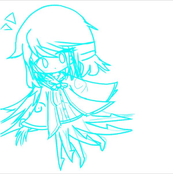 #皆さんラフと完成絵を見せてください 