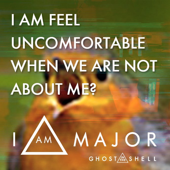 DeathSentencePC's tweet photo. Really wish I could be in the room when some marketer explains how the I Am Major campaign massively backfiring is good. #iammajor #Iamfired https://t.co/P90RGJr9NC