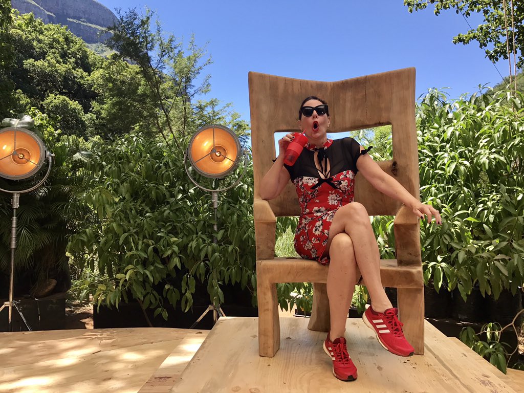 Ladyjmo's tweet photo. Time to kick back? No way! I'm touring in May with my brand new stand up show "Lift &amp; Separate". Check @livenationoznz for tix jx https://t.co/9NFoT19IGp