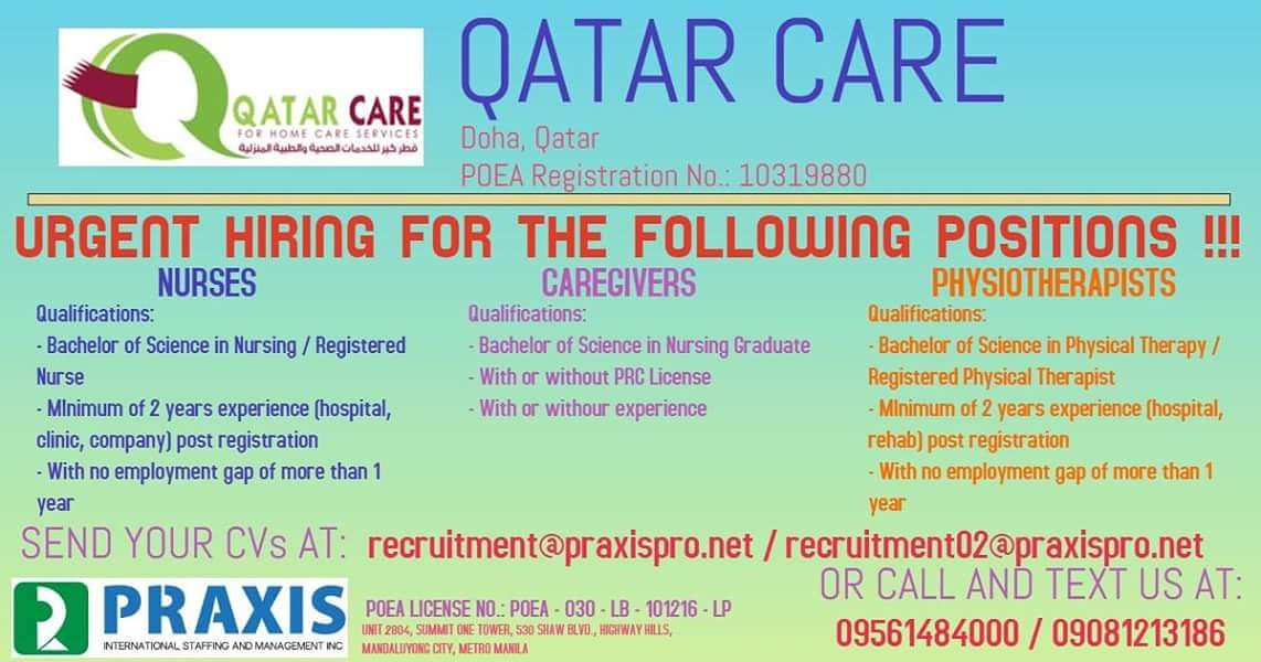 Poea Agency For Home Care Caregiver
