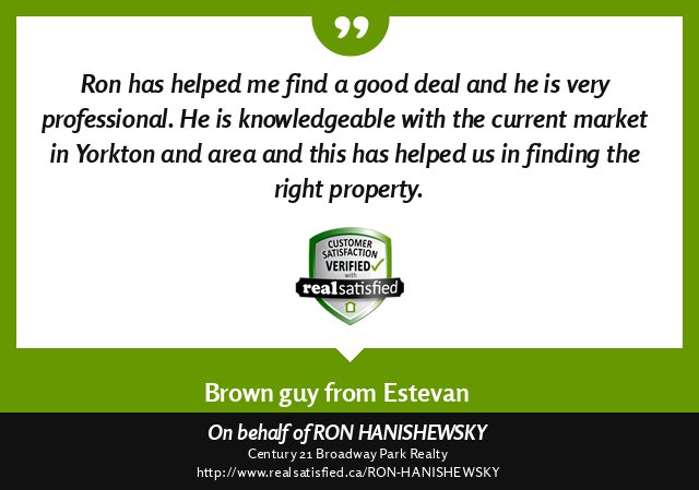 Testimonials like this make me smile… really wide. realsatisfied.ca/RON-HANISHEWSKY via <a href="/realsatisfied/">RealSatisfied</a>