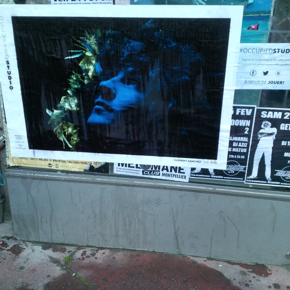 culturecrous's tweet photo. #OCCUPIEDSTUDIO - Des photos sont apparues secteurs Place Carnot, Clémenceau et nouveau Saint-Roch à #Montpellier ! #JACES2017 #Exposition https://t.co/551ePaEXfg