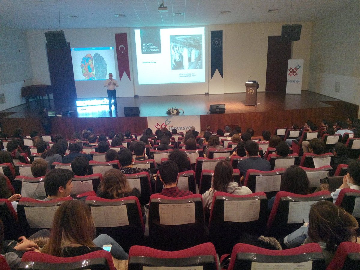 #createch2017 de ikinci bölüm, Siemens Genel Müdür Yardımcısı Ali Rıza Ersoy'un sunumuyla başladı.